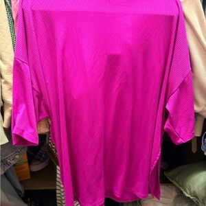 Dressed In LALA Pink Ribbed Set